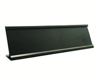 Desktop Office Nameplate Holder (Single, 10" x 2")