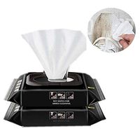 Magic Wipes,White Shoe Cleaning Wipes,Individually Sealed Shoe Shine Wipes(30/12 count)) Sneakers Cleaning Wet Wipes (Black-150 x 200 mm, 30)