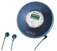 Sony D-NF420PS (Blue)  MP3/ATRAC3 Psyc CD Walkman with AM/FM Tuner (Blue)