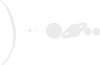 hBARSCI Solar System Vinyl Decal - 5 Inches - for Cars, Trucks, Windows, Laptops, Tablets, Outdoor-Grade 2.5mil Thick Vinyl - White