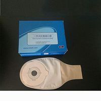 YAMEIJIA 30pcs/lot; Economical Drain Valve Colostomy Bags for Adults; One-Piece System Ostomy Pouch with Clip Closure, Cut-to Fit 25-55mm