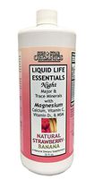 Liquid Life Essentials Night Formula (Strawberry-Banana) Trace Minerals w/Magnesium & Calcium by, Sun Star Organics