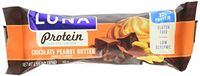 Clif Bar Chocolate Peanut Butter Luna Protein Bar, 1.59 Ounce