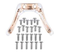 Epad Softwing Saddle Bridge Unifit Nose Pads (3 Pieces) Silicone with 24-Piece Multi-Size Screw Kit