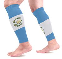 Abbylife Guatemala Flag 1 Pair Leg Brace Compression Long Cooling Sports Leg Sleeve