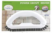 Grout Cleaner Brush with Stiff Angled Bristles. Best Scrub Brushes for Shower Cleaning, Scrubbing Floor Lines and Tile Joints | Bathroom, Showers, Tiles, Seams
