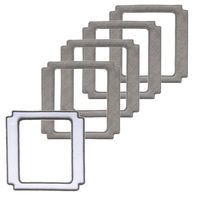 Gdlhsp Washable Microfiber Replacement Window Cleaning Cloths Pads 5PCS for Ecovacs Winbot W830