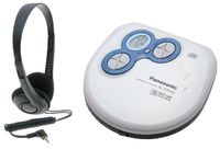 Panasonic SL-SX280W Portable CD Player (White and Blue)