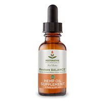Restore Balance - Spicy Black Pepper Flavor Profile Hemp Oil Infused in Organic Black Cumin Seed Oil - 600 mg - 2 Ounce (60ml) - Organically Grown Colorado