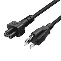 [UL Listed] 6Ft 3 Prong Power Cord Compatible with LG TV, Inspiron Yoga HP Samsung Asus Sony Toshiba Acer Laptop Notebook Universal AC Wall Cable Replacement