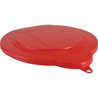 Vikan 56894 Sp-On Pail Lid, 1.5 gal, Red