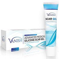 Vanish Silicone Scar Gel Medical-Grade Silicone Cream for Face, Body, Stretch Marks, C-Sections, Surgical, Burn, Acne | Old & New Scars, Clinically Proven | 30g