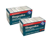 Welby Ibuprofen 200mg Coated Tablets Pain Reliever/Fever Reducer NSAID 200 mg - 2 Pack
