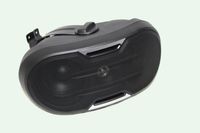 One Piece Dual 4" All-weather 3-way, Bookshelf/wall-mount/corner-mount Speaker TWO 4-inch 3 Way 8 Ohm/70v Commercial Indoor/outdoor Speaker Black OS-A400BK