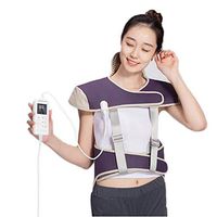 Far Infrared Electric Heating Vest Back Support Shoulder Pads Vest Heated Shawl Suitable for Neck Back Pain Relief