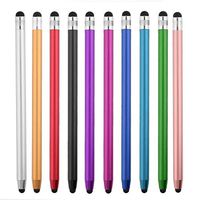 Blue-Ocean-11 - WK128 Round Dual Tips Capacitive Touch Screen Pen Dual Heads Ends Metal Stylus Pen for Mobile Phone Smartphone Tablet PC