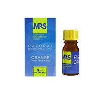 Orange Essential Oil, Sleep Soothing, Pure Natural 100% Finest Grade Organic, for Bath Massage and Aromatherapy, Oleum Citrus Dulcis, 5 ml, by MRS