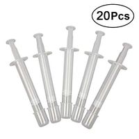 Disposable Vaginal Applicators Lube Tube Personal Lubricant Applicator Syringe Shooter Launcher Health Care Aid Tools (B 20 PCS)