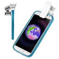 LED Clip Mini Magnifying Glass, Jewelry Jewelry Miniature Lens Universal Mobile Phone Photo Mirror LIXFDJ Vision Assisted Magnification