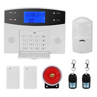 Generic Danmini Security Alarm System - GSM, SMS Notifications, 8 Wired Defense Zones + 99 Wireless Defense Zones, 110dB Siren