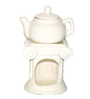 Ceramic Oil Burner, 10 x 10 x 16 cm, Case of 12