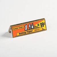 6 Packs Good Times 1 ¼ Size Rolling Paper + 1 XL Beamer Doob Tube + Beamer Smoke Sticker