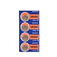 4 PACK SONY CR1632 ECR1632 3 Volt Lithium Watch Coin Cell Battery (4 Batteries)