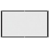 Aupuda 84" Portable Indoor Outdoor Projector Screen, 84 Inch Diagonal Projection HD 16:9 Projection