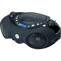 Memorex Sport CD portable Boombox with AM/FM Radio and Digital Display/ AUX input and Headphone jack