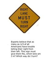 Blank Notecard - Right from Left