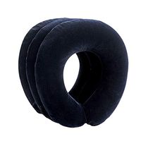 Inflatable Cervical Neck Traction Device Adjustable Collar Brace Neck Stretcher for Chronic Neck Pain Relief and Spine Alignment, Neck Posture Correction Collar Pillow for Home and Travel (Blue)