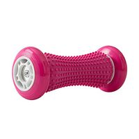 Fullgaden Foot Roller Spiky Ball Trigger Point Therapy Myofascial Release Deep Tissue Massager Relieve Plantar Fasciitis Heel Spurs, Pink