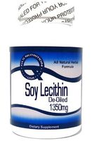 Soy Lecithin 1350mg De-Oiled 100 Capsules ^GLS