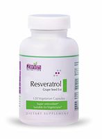Zenith Nutrition Resveratrol Grape Seed Ext 100 Mg | Super Antioxidant | Vegetarian Dietary Supplements, 120 Capsules