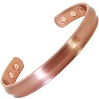 Magnetic Therapy Bracelet for Arthritis 100% Pure Copper Bracelet for Men & Women Healing Bracelet for Pain Relief Health Bracelet + Gift Box - SC (L: Wrist Size 7.7"-8.75"/19.5-22.5cm)