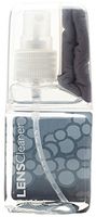 Glasses Cleaning Kit with 2 Oz Spray Cleaner & Microfiber Cleaning Cloth, Gray