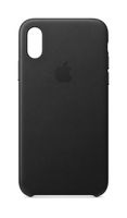 Apple Leather Case (for iPhone Xs) - Black