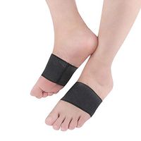 Gracefulvara Flatfoot Arch Support Plantar Breathable Fiber Sleeve Copper Compression Socks Foot Care Orthopedic Pain Relief S