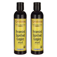 Swanson Fermented Superfood Complex with preb 8 fl Ounce (237 ml) Liquid (2 Pack)