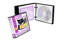UniKeep Disc 10 CD/DVD Wallet with Pages (Black)