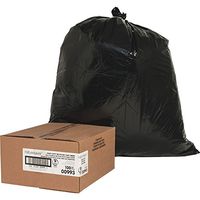 Nature Saver 00993 Trash Can Liners,Rcycld,31-33 Gal,1.65mil,33-Inch x39-Inch,100/BX,BK