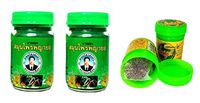 2 x 50g Thai Phayayor Massage Balm + 10g Herbal Inhaler Thai Natural Herbs