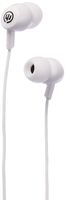 Wicked Audio Brawl Earbud Headphones, (White Knuckle)