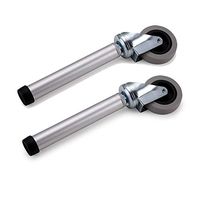 XIHAA Walkers Accessories, Replacement Parts Set for Folding Medical Walkers - Includes Two 3 in Universal Turning Wheel,2Pcs