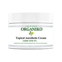 ORGANIKO, Max Strength Lidocaine 5% Topical Numbing Cream with Vitamin E, 2 fl.oz.(PACKAGE MAY VARIED BY MANUFACTURER), Condition is New