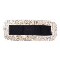 Boardwalk 1624 Disposable Dust Mop Head, Cotton/Synthetic, 24w x 5d, White