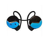 I-kool Sport-101 Bluetooth Headphones Bluetooth Headsets Compact wireless Sport Headphone for Running Compatible with iPhone, iPad, Samsung, Other Bluetooth Devices (Blue)