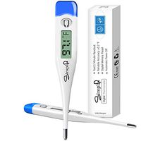 Basic Body Thermometer with Accurate Readings Suitable for Kids and Adults, Digital Oral, Rectal Armpit Thermometer