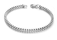 Aegean Jewelry Titanium Men's Fashion Magnetic Bracelet, Anti-fatigue and Pain-relief, with a Gift Box and a FREE Small Gift