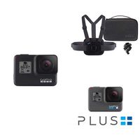 GoPro HERO7 Black - Waterproof Digital Action Camera with Accessory Sports Kit and GoPro Plus